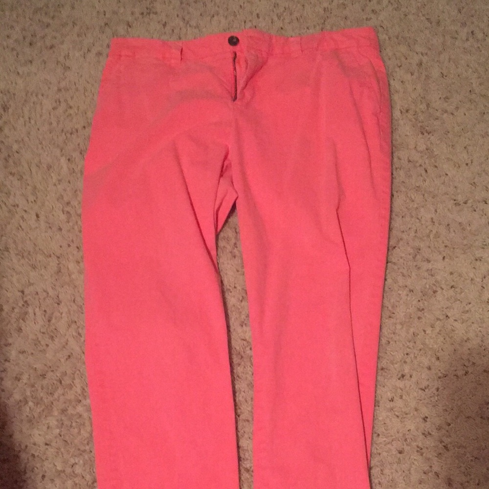 Pink Gap Khaki Pants